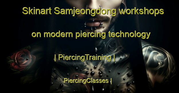 Skinart Samjeongdong workshops on modern piercing technology | PiercingTraining | PiercingClasses | SkinartTraining-Republic of Korea